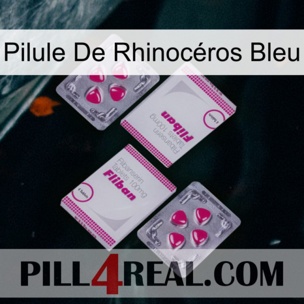 Pilule De Rhinocéros Bleu 33